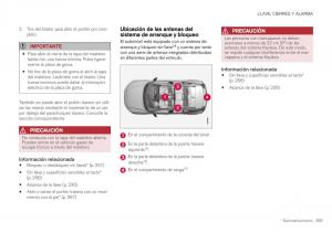 Volvo-XC40-manual-del-propietario page 261 min