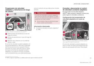 Volvo-XC40-manual-del-propietario page 303 min