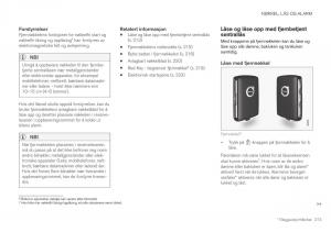 Volvo-XC40-bruksanvisningen page 215 min