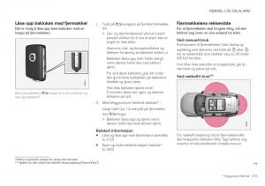 Volvo-XC40-bruksanvisningen page 217 min