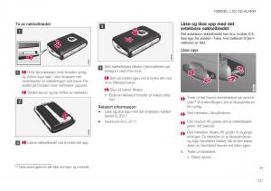 Volvo-XC40-bruksanvisningen page 223 min