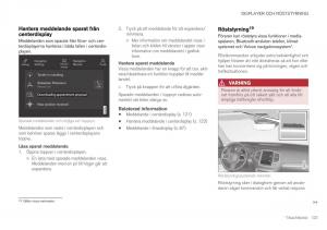 Volvo-XC40-instruktionsbok page 125 min