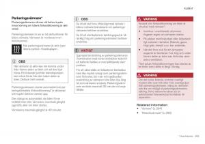Volvo-XC40-instruktionsbok page 207 min