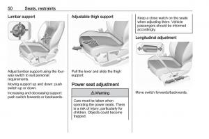 Opel-Grandland-X-owners-manual page 52 min