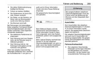 Opel-Insignia-B-Handbuch page 207 min