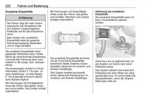 Opel-Insignia-B-Handbuch page 224 min