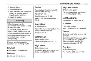 Opel-Insignia-B-owners-manual page 113 min