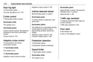 Opel-Insignia-B-owners-manual page 114 min