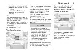 Opel-Insignia-B-owners-manual page 153 min