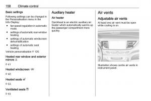 Opel-Insignia-B-owners-manual page 160 min