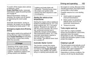 Opel-Insignia-B-owners-manual page 167 min