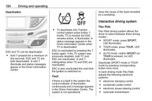 Opel-Insignia-B-owners-manual page 186 min