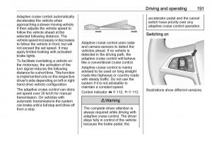 Opel-Insignia-B-owners-manual page 193 min