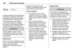 Opel-Insignia-B-owners-manual page 198 min