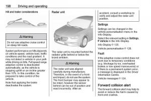 Opel-Insignia-B-owners-manual page 200 min