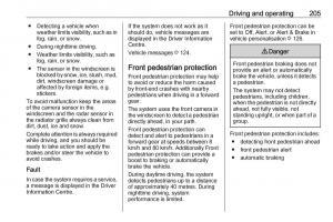 Opel-Insignia-B-owners-manual page 207 min