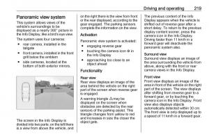 Opel-Insignia-B-owners-manual page 221 min