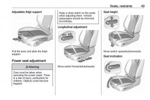 Opel-Insignia-B-owners-manual page 51 min