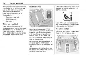 Opel-Insignia-B-owners-manual page 66 min