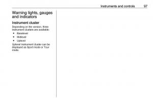 Opel-Insignia-B-owners-manual page 99 min