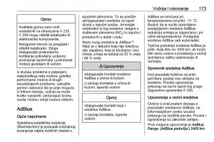 Opel-Insignia-B-vlasnicko-uputstvo page 175 min