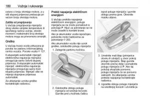 Opel-Insignia-B-vlasnicko-uputstvo page 182 min