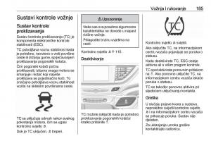 Opel-Insignia-B-vlasnicko-uputstvo page 187 min