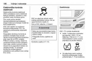 Opel-Insignia-B-vlasnicko-uputstvo page 188 min