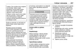 Opel-Insignia-B-vlasnicko-uputstvo page 209 min