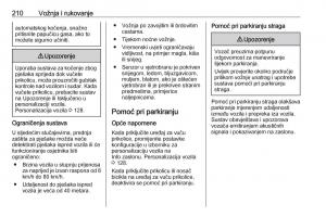 Opel-Insignia-B-vlasnicko-uputstvo page 212 min