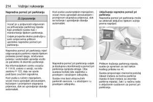 Opel-Insignia-B-vlasnicko-uputstvo page 216 min