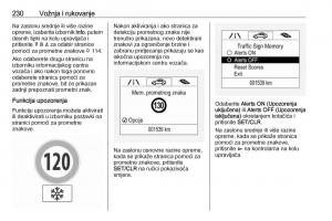 Opel-Insignia-B-vlasnicko-uputstvo page 232 min