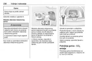 Opel-Insignia-B-vlasnicko-uputstvo page 240 min