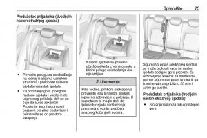 Opel-Insignia-B-vlasnicko-uputstvo page 77 min