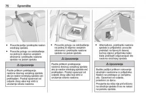 Opel-Insignia-B-vlasnicko-uputstvo page 78 min