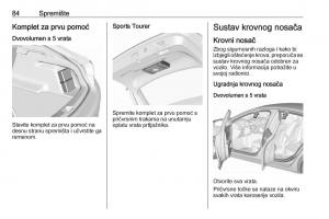 Opel-Insignia-B-vlasnicko-uputstvo page 86 min